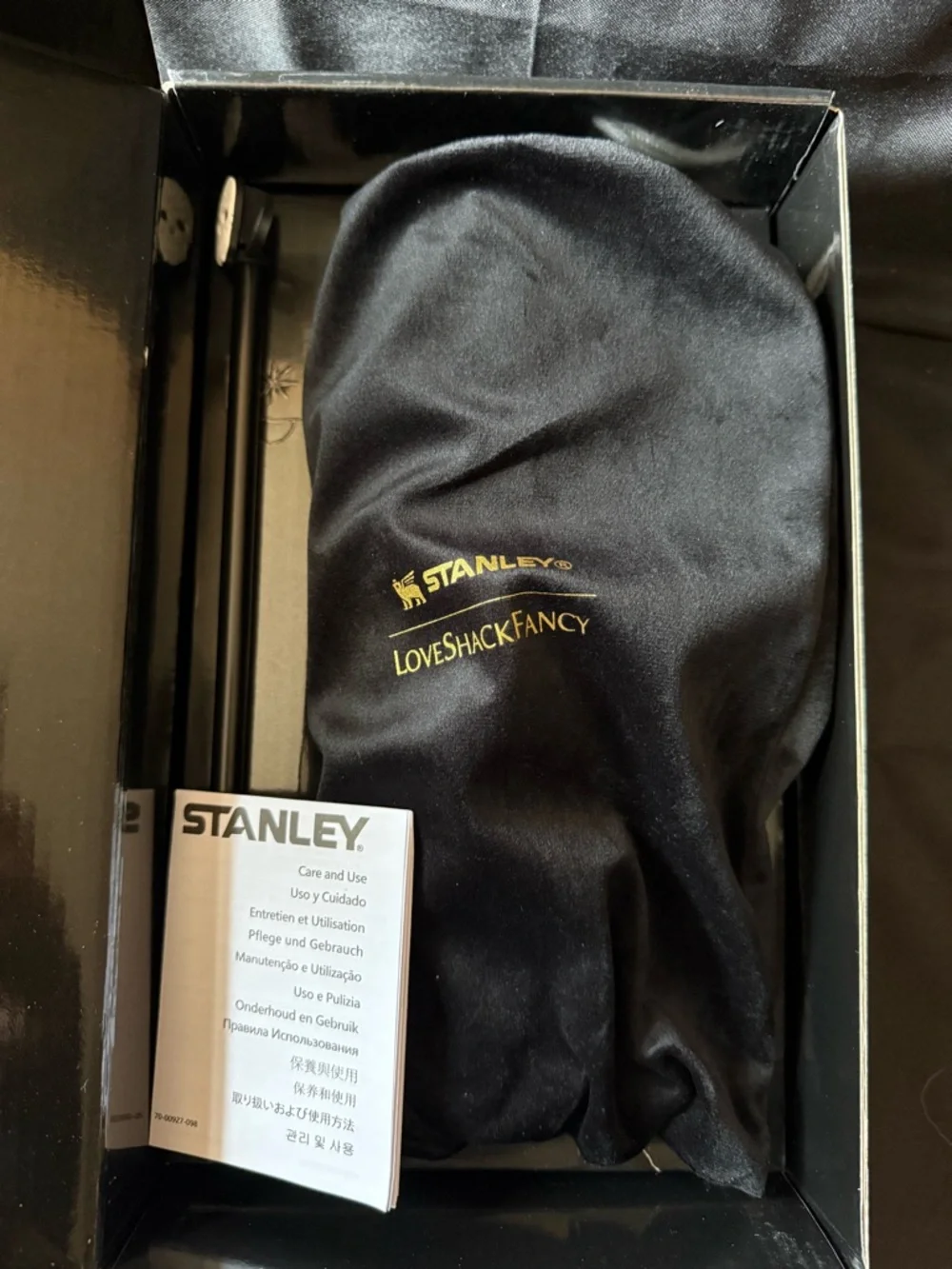 New Stanley 40oz Special Halloween Black Detailed With Box Straw Topper Bag - Picture 13 of 13
